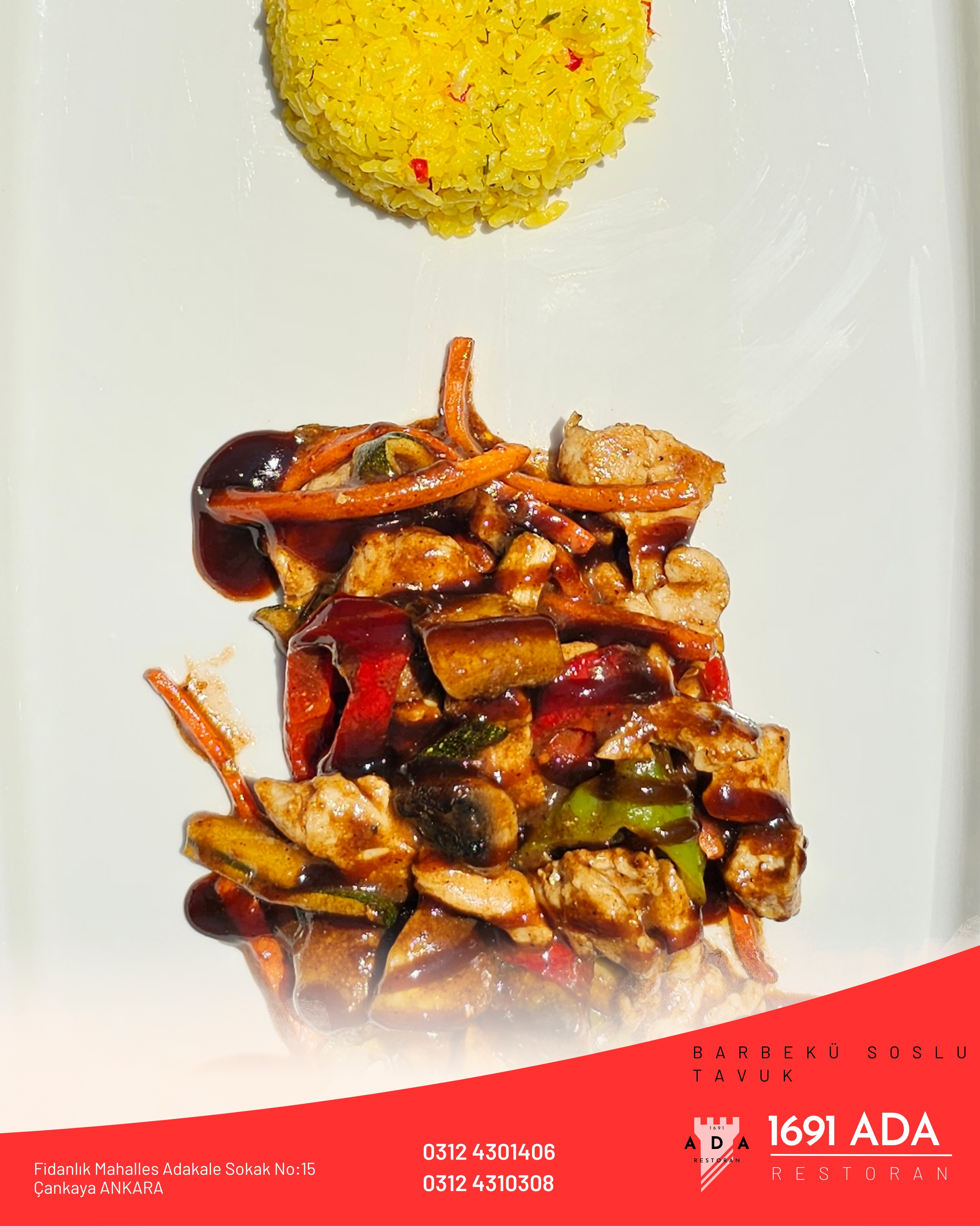 Barbekü Soslu Tavuk